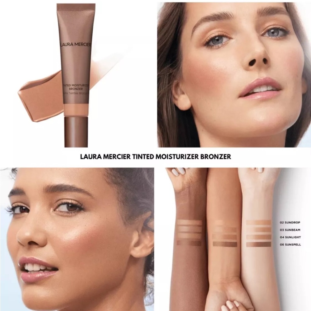 Laura Mercier SUNDROP Tinted Moisturizer Bronzer 0.5 oz new in box